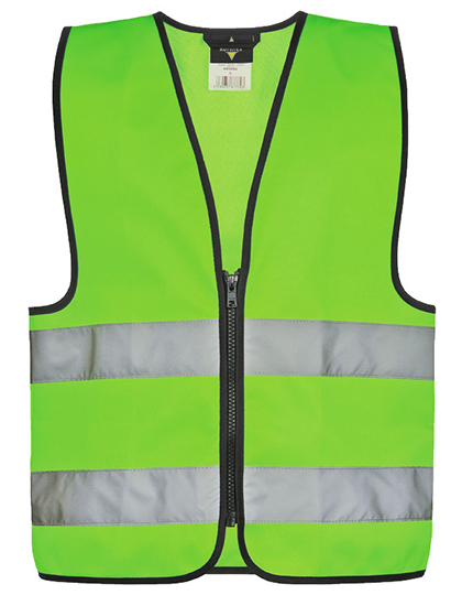 Weste – Kids´ Hi-Vis Safety Vest With Front Zipper Aalborg