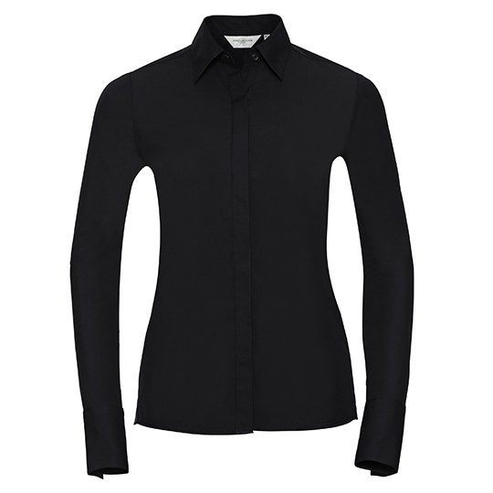 Bluse – Ladies' Long Sleeve Fitted Ultimate Stretch Shirt