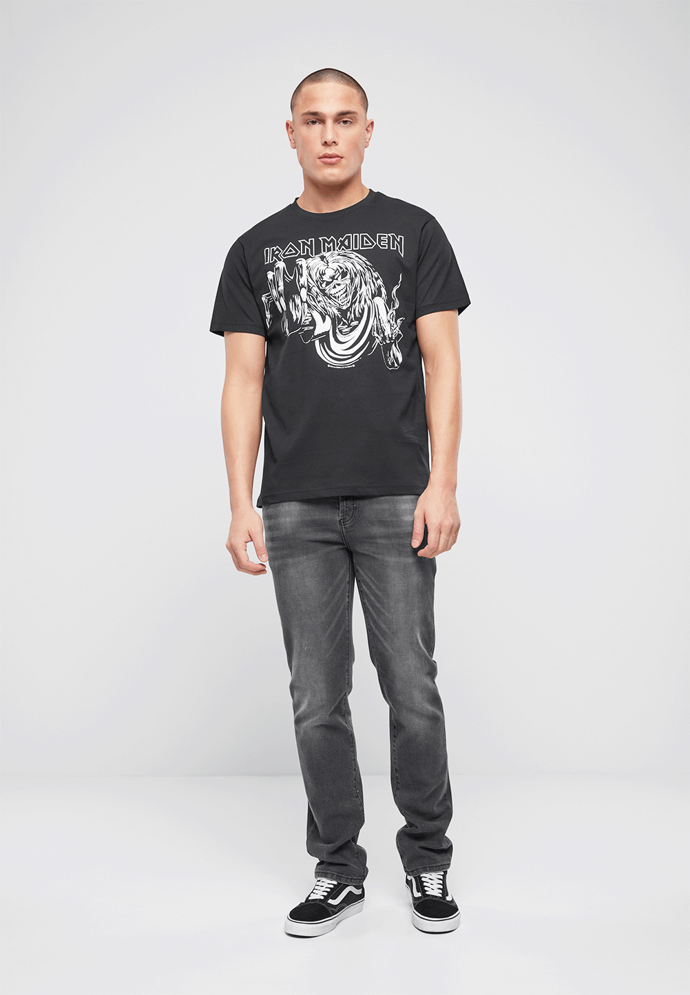 Iron Maiden T Shirt Eddy Glow