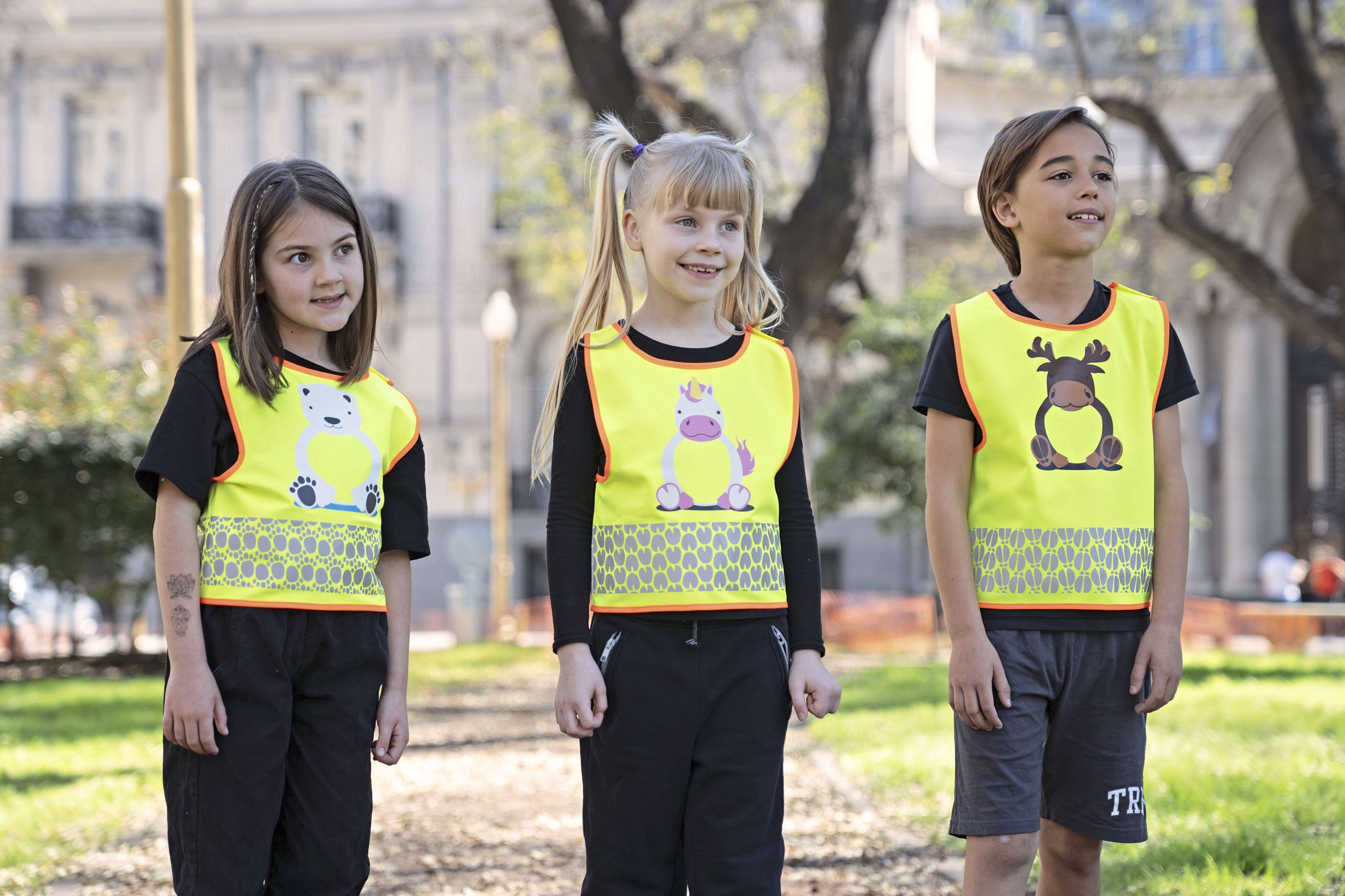 Weste – Children's Safety Vest Funtastic Wildlife CO² Neutral