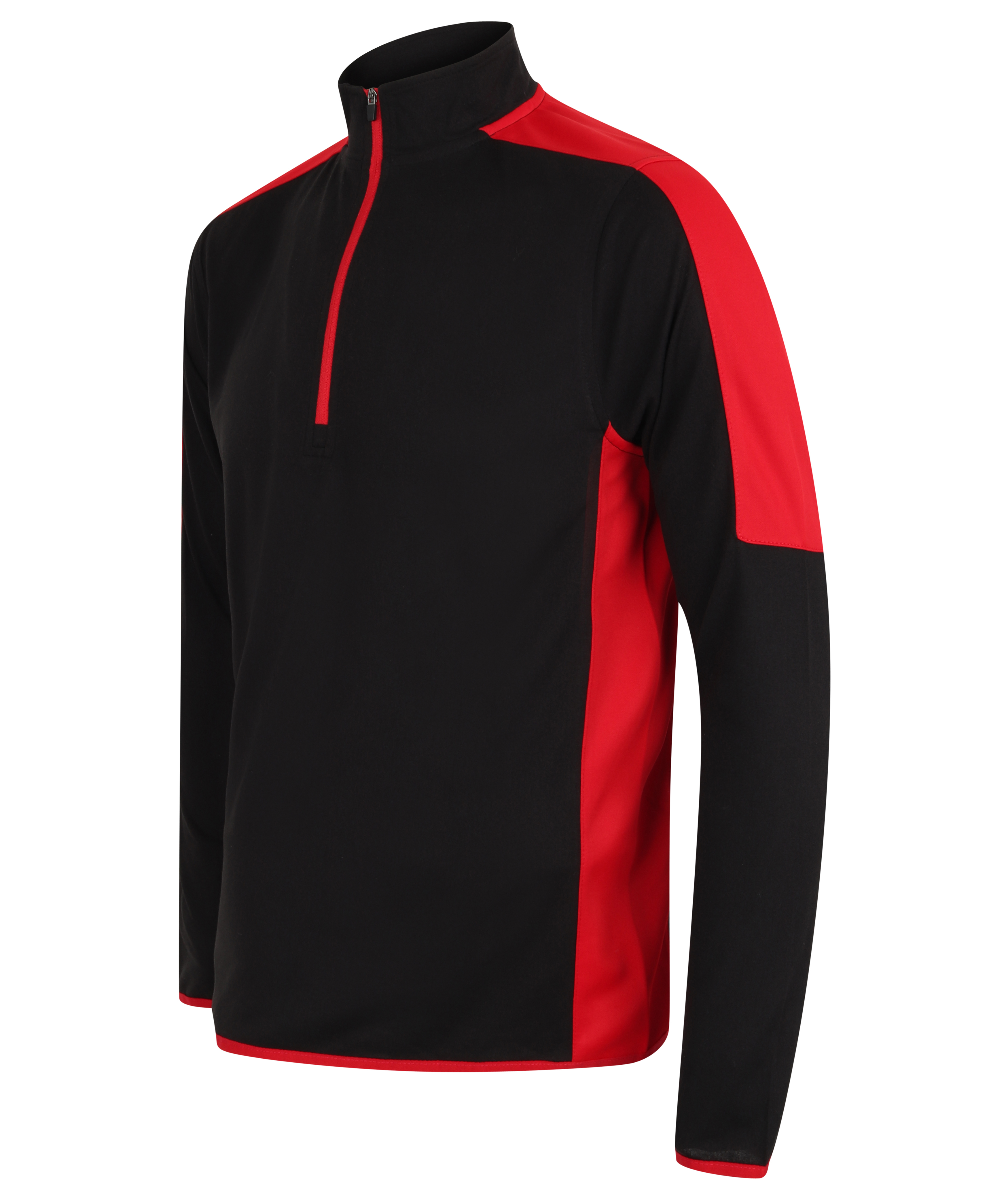 Pullover – Adults 1/4 Zip Midlayer With Contrast Panelling