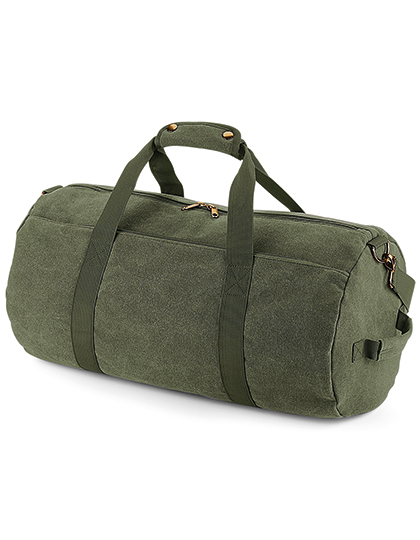 Tasche – Vintage Canvas Barrel Bag
