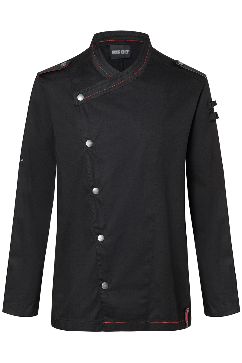 Long-Sleeve Men's Chef Jacket ROCK CHEF®-Stage2
