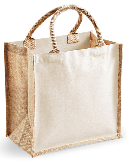 Tasche – Printers Midi Jute Bag