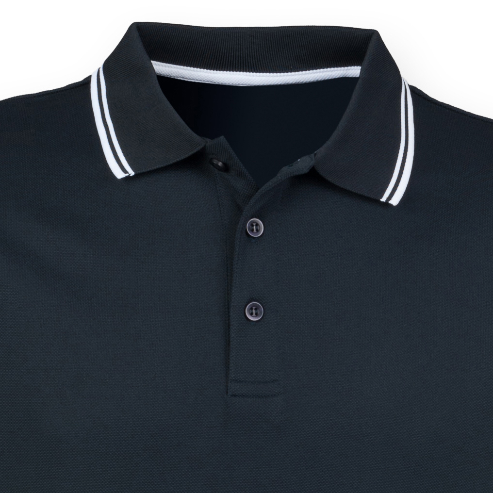 Men´s Coolplus Short Sleeved Tipped Polo Shirt