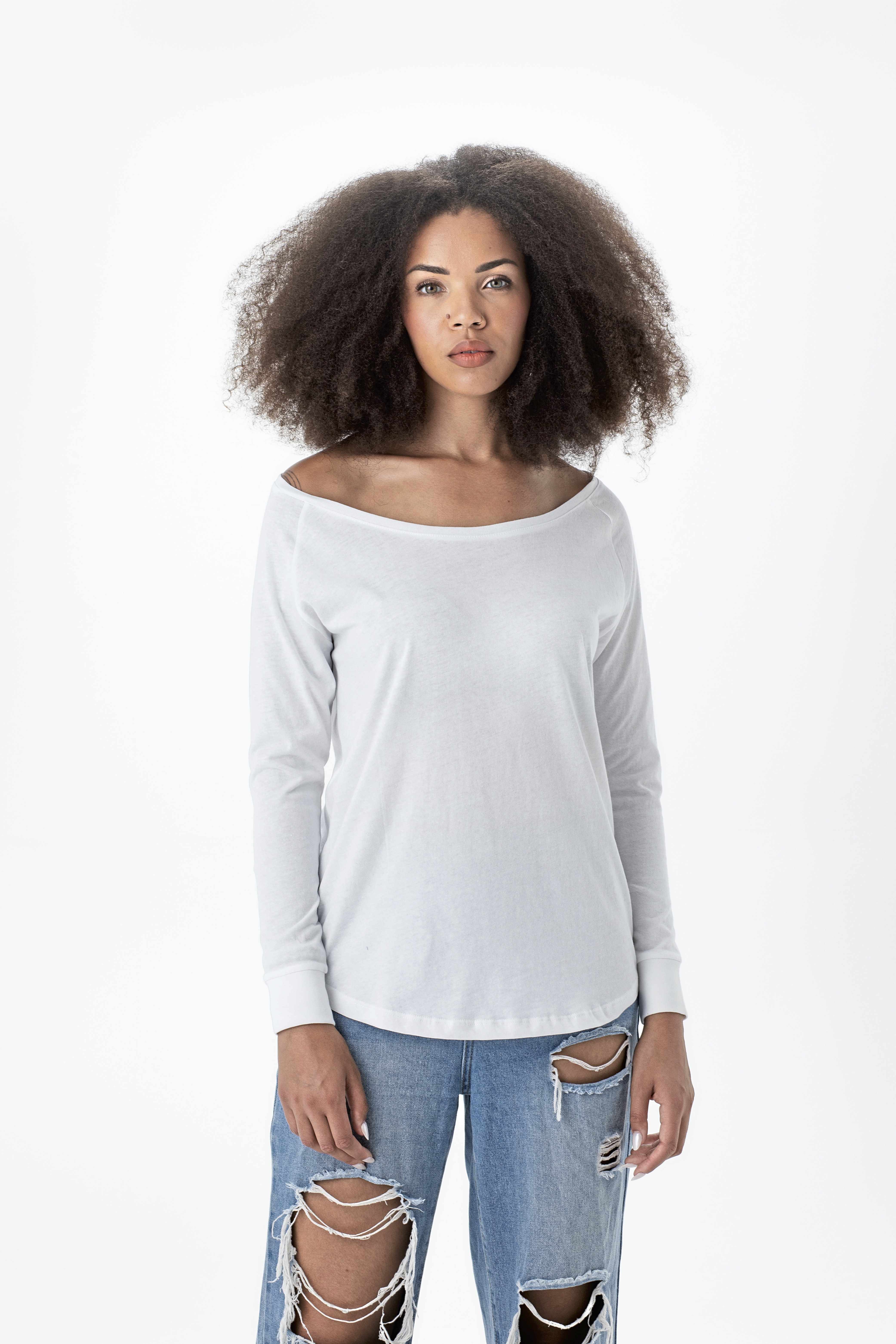 T-Shirt – Women´s Loose Fit Long Sleeve T
