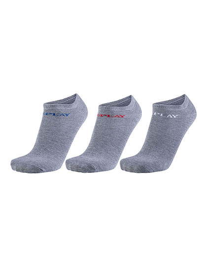 Sneakersocken Replay In Liner 3er-Set