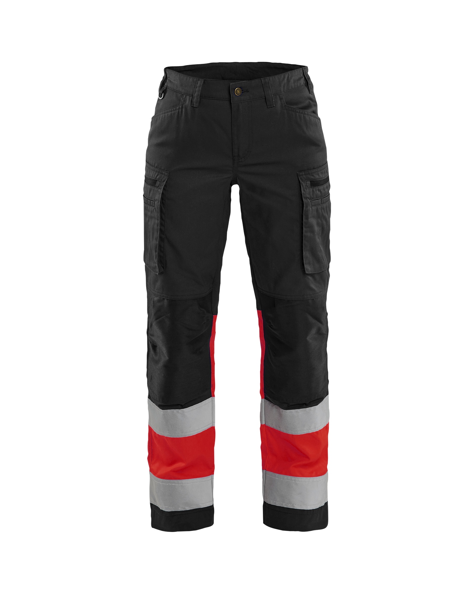 Damen High Vis Arbeitshose mit Stretch