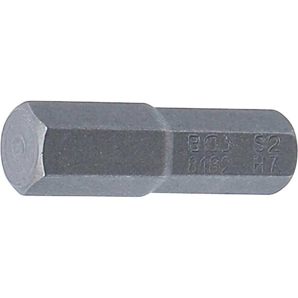 Bit, Länge 25 mm, Antrieb Außensechskant 6,3 mm (1/4"), Innensechskant 7 mm