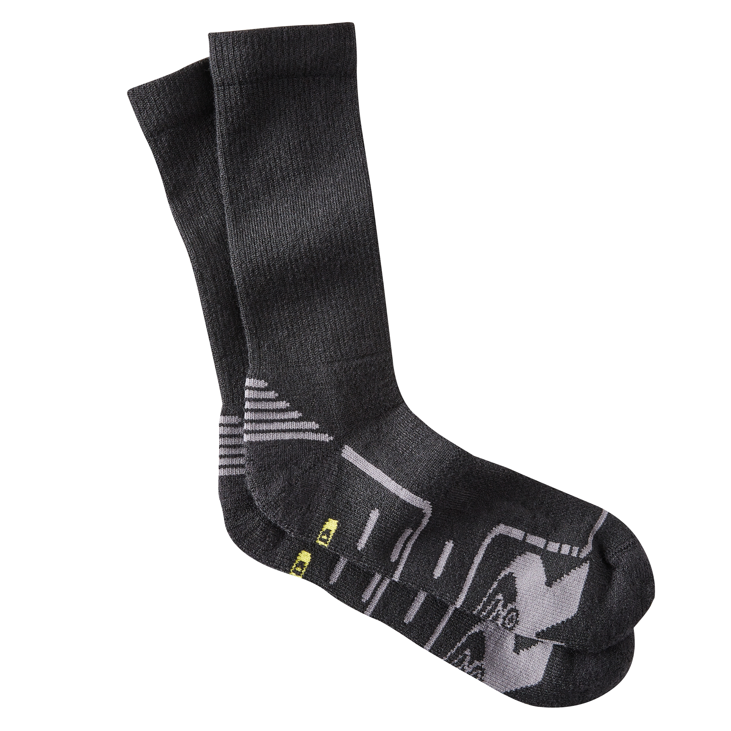 RUNNEX® ESD-Sommersocken schwarz/grau