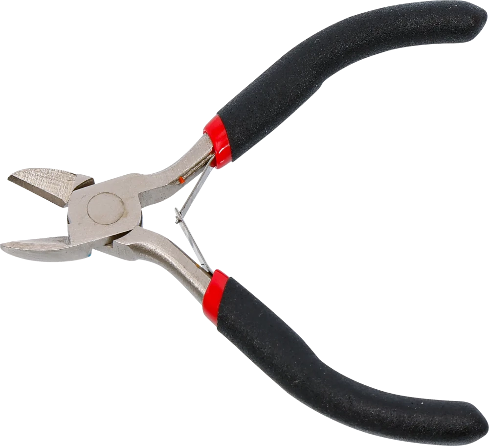 Elektronik-Seitenschneider, mit Feder, 110 mm