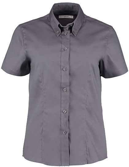 Hemd – Women´s Tailored Fit Corporate Oxford Shirt Short Sleeve