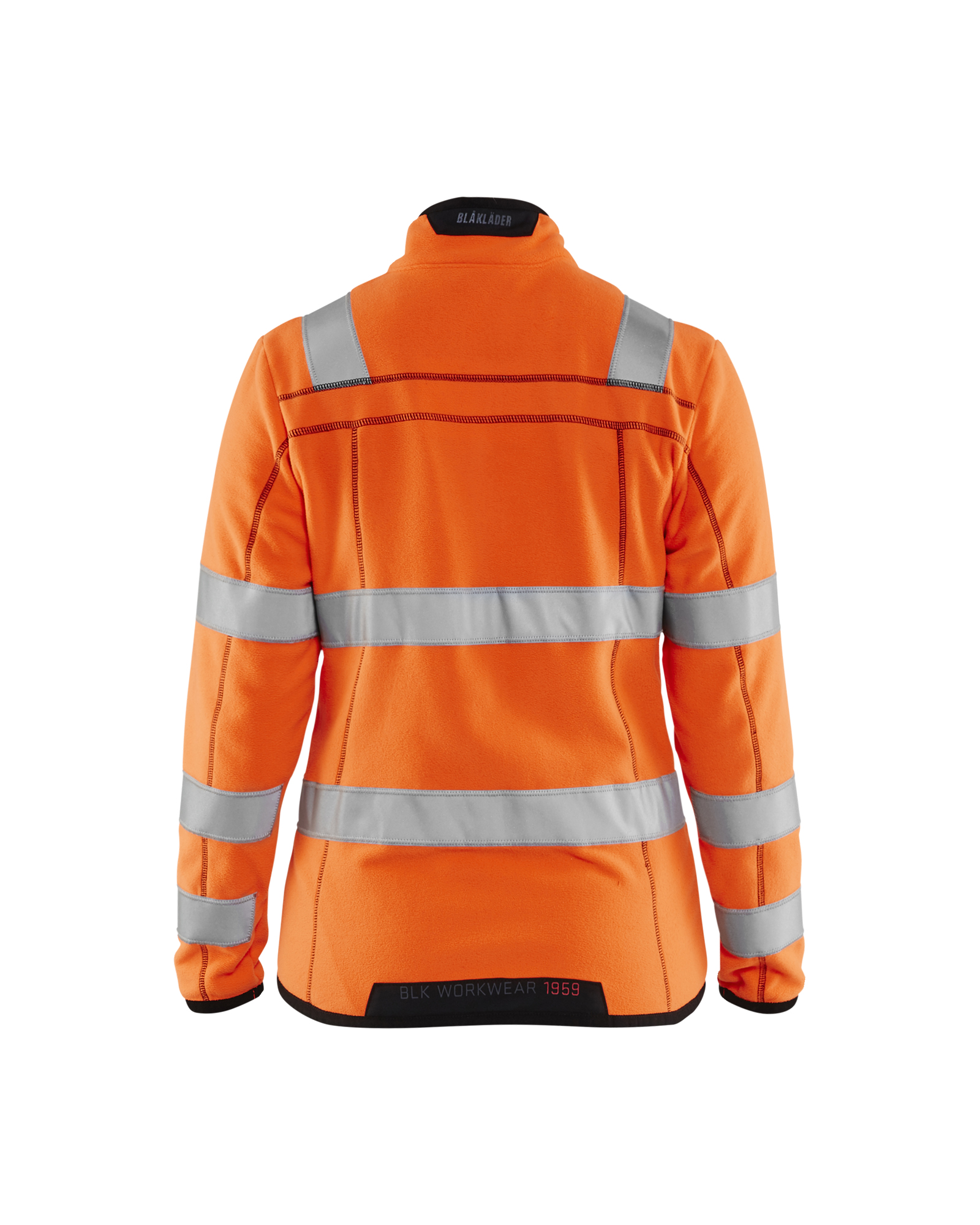 Damen High Vis Microfleece Jacke