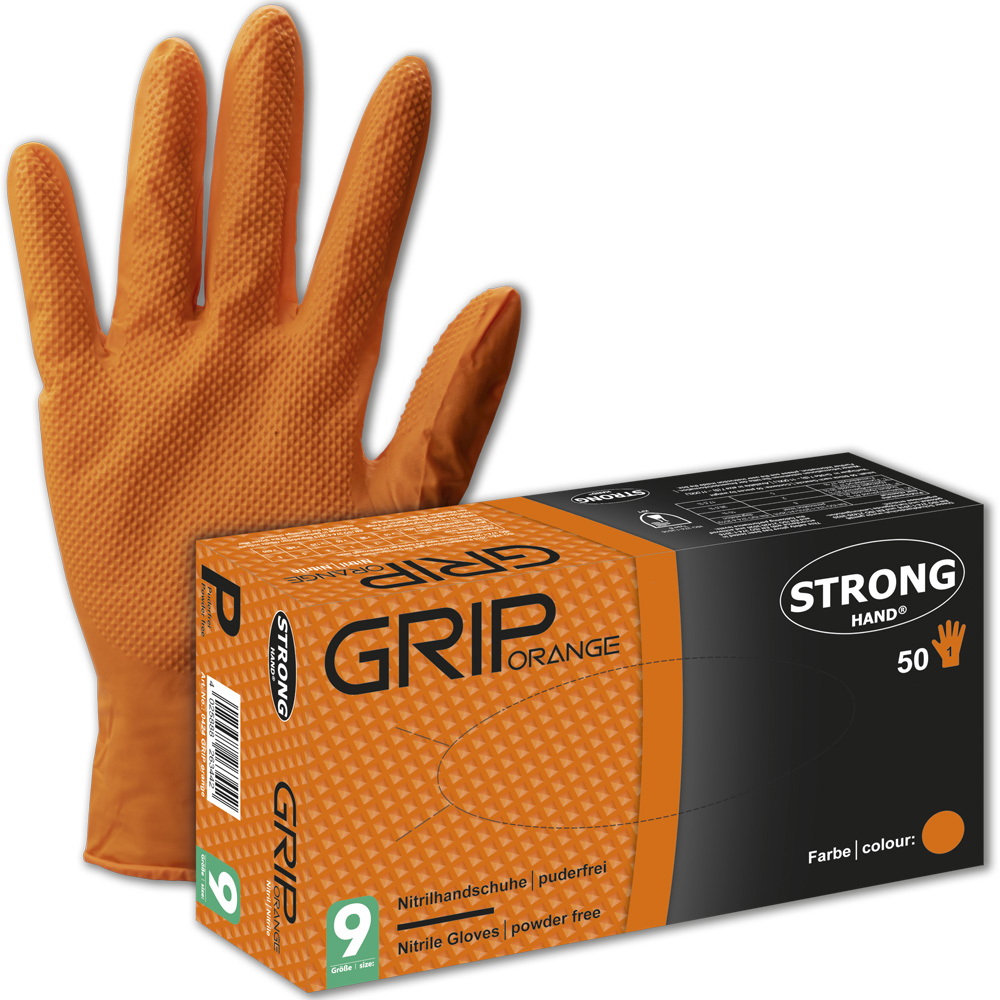Stronghand® Handschuhe Grip Orange