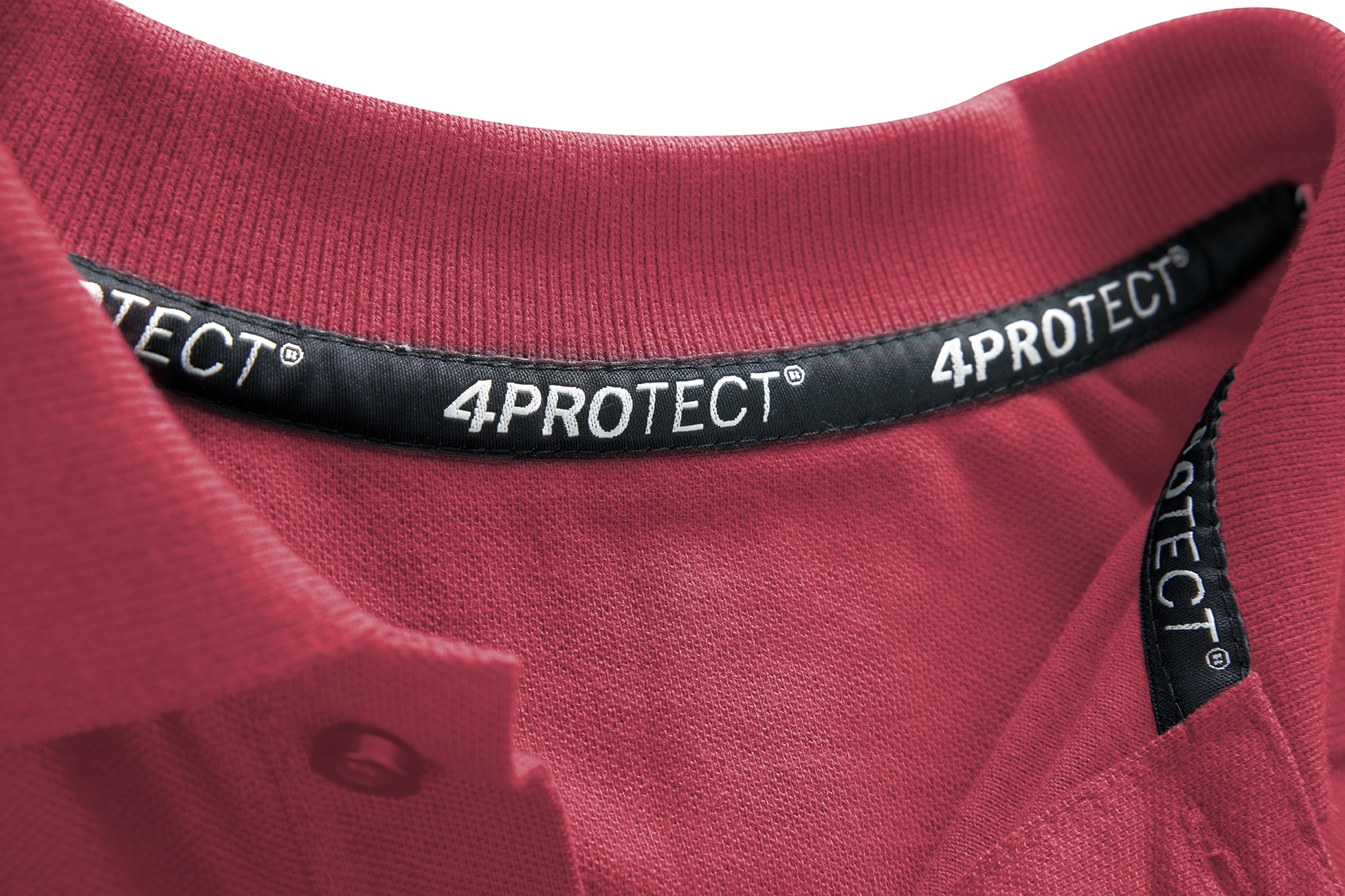 4PROTECT® Polo-Shirt Damen rot