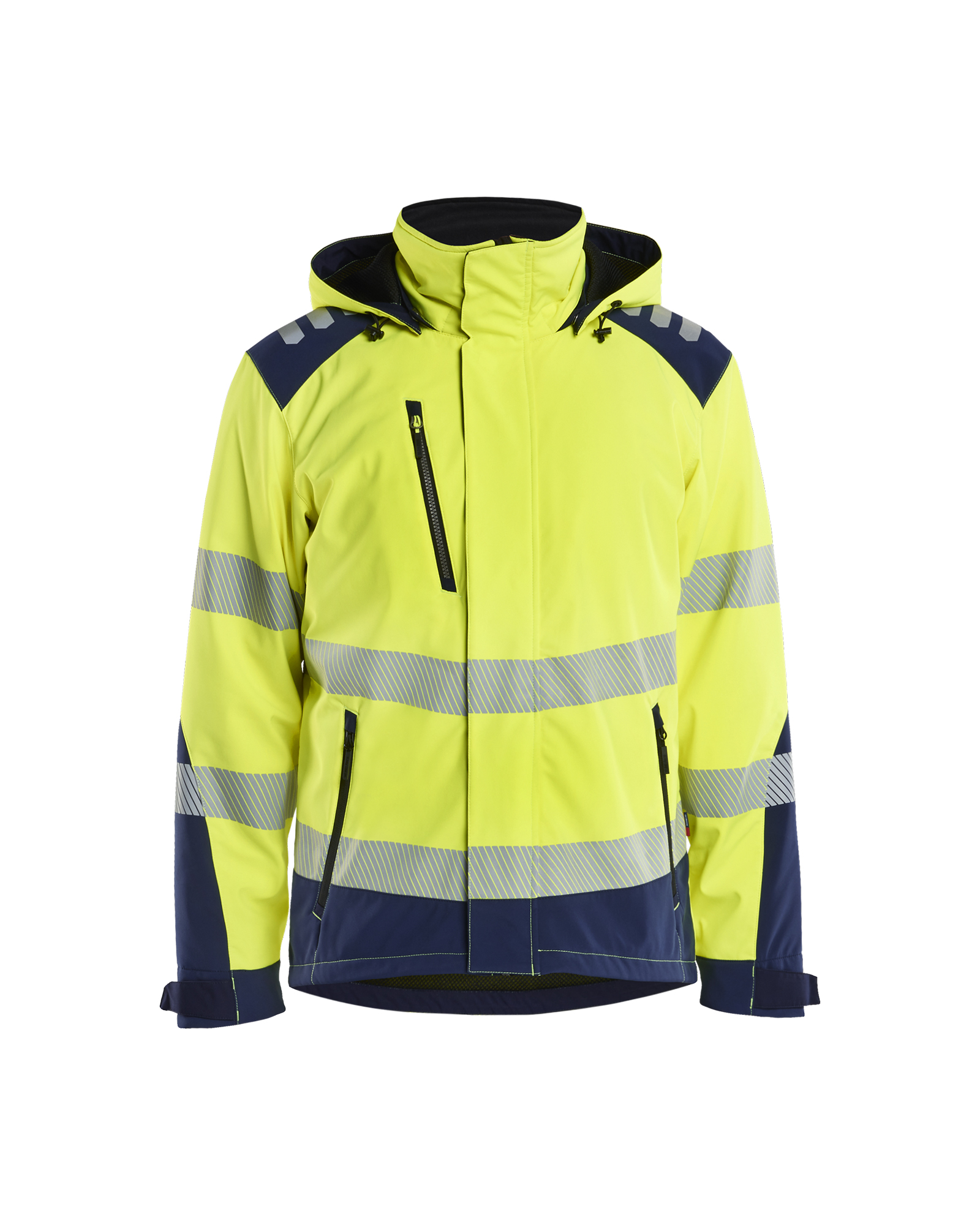 High Vis Softshell Winterjacke