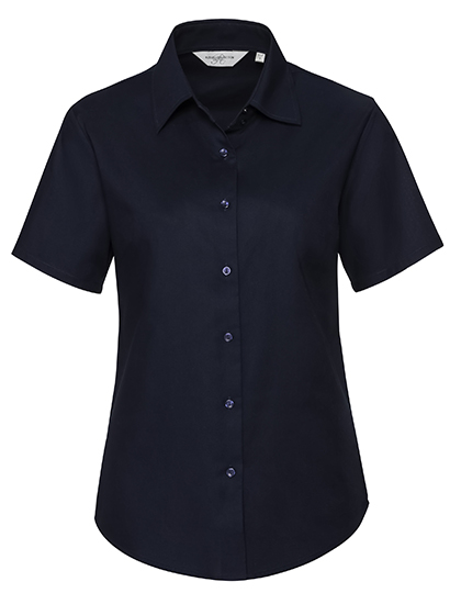 Hemd – Ladies' Short Sleeve Tailored Oxford Shirt