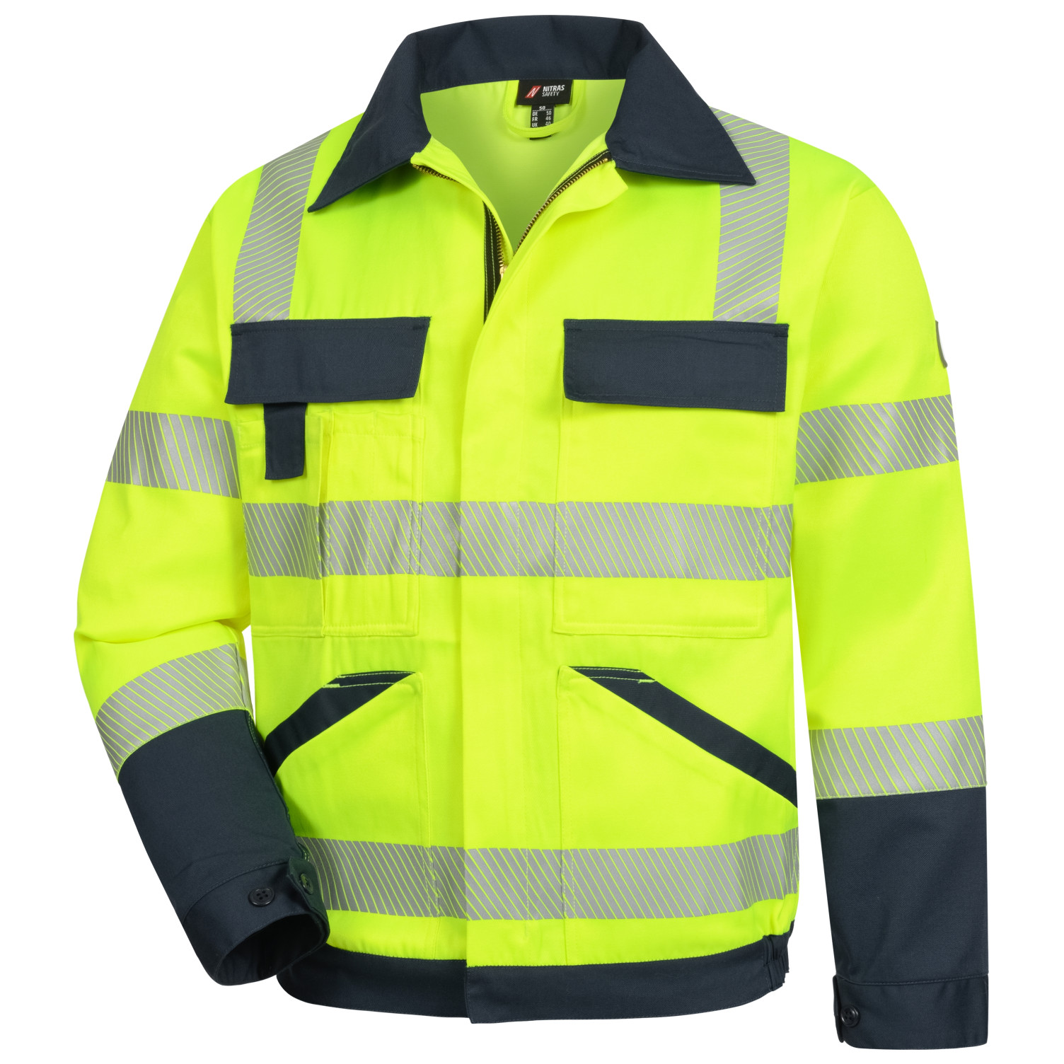 Arbeitsjacke MOTION TEX VIZ Warn-Arbeitsjacke