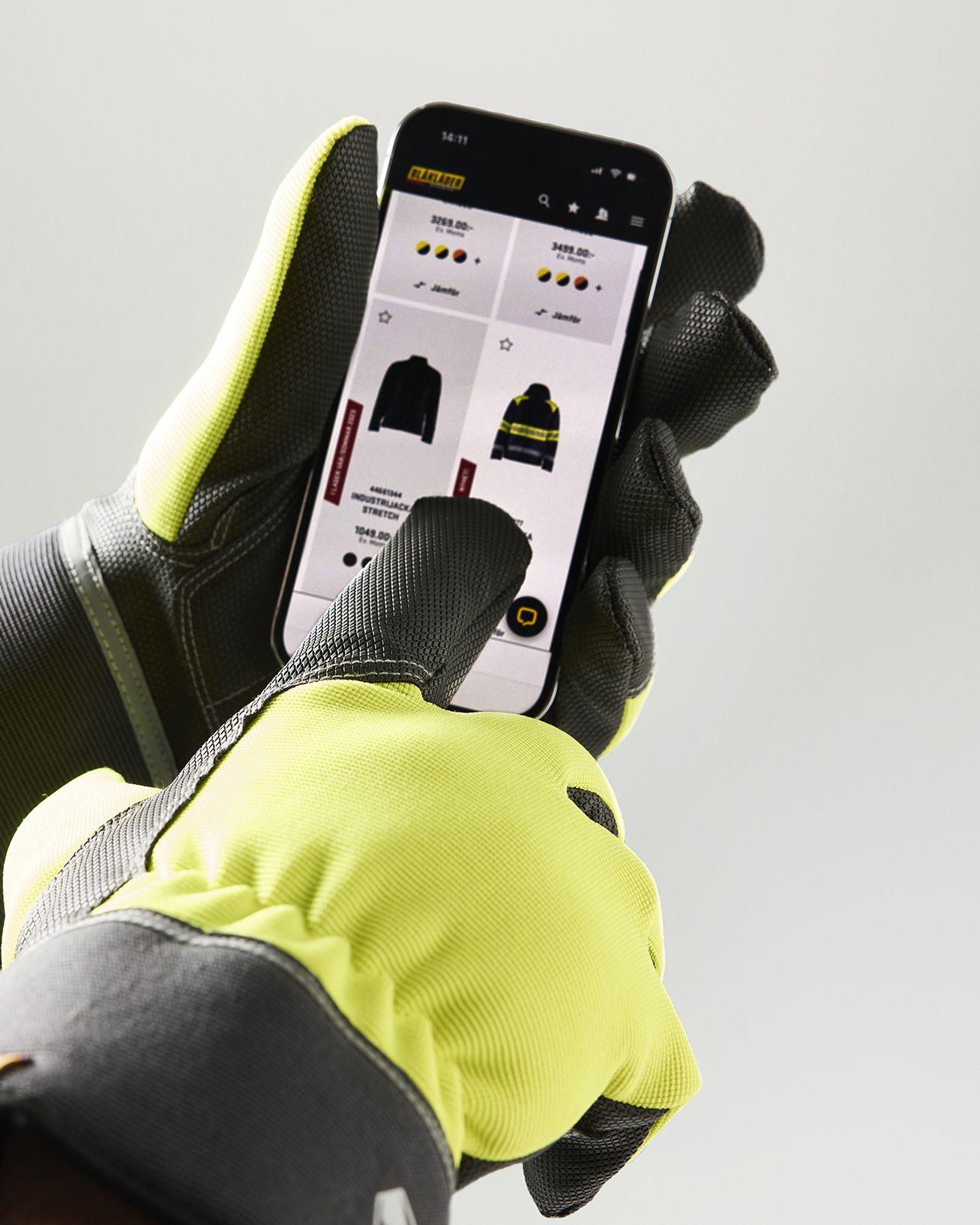 Arbeitshandschuh Touch gefüttert