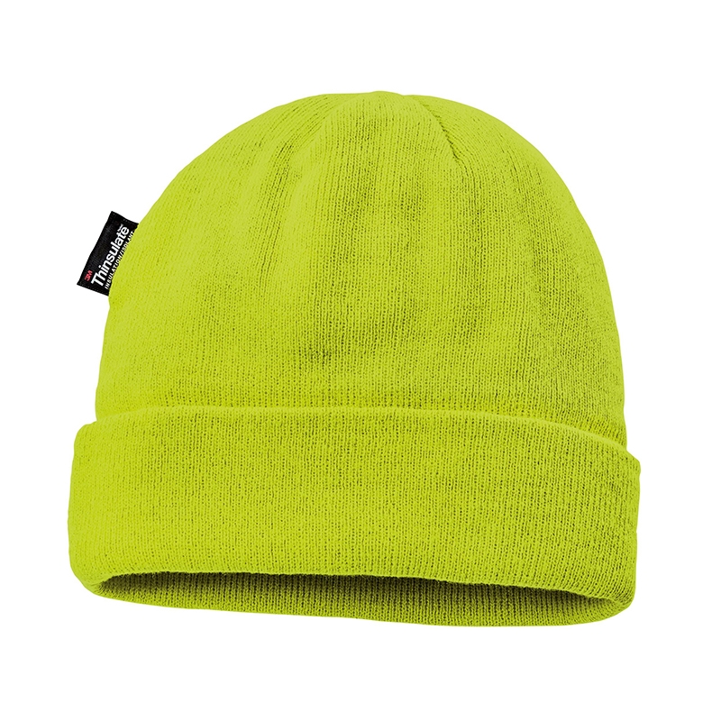 4PROTECT® Warnschutz Strickmütze leuchtgelb