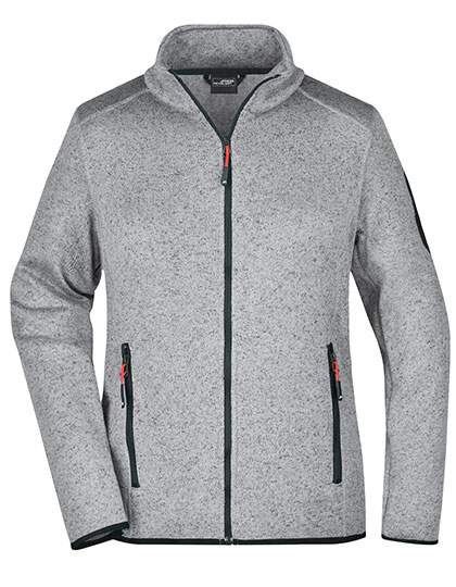 Ladies´ Knitted Fleece Jacket