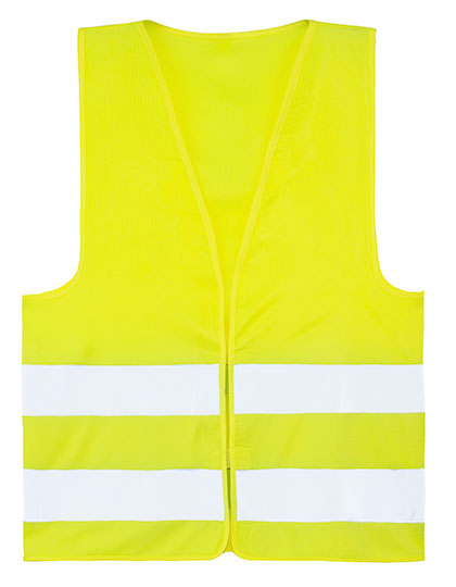 Weste – Safety Vest in mini vacuum packaging “Bottrop”
