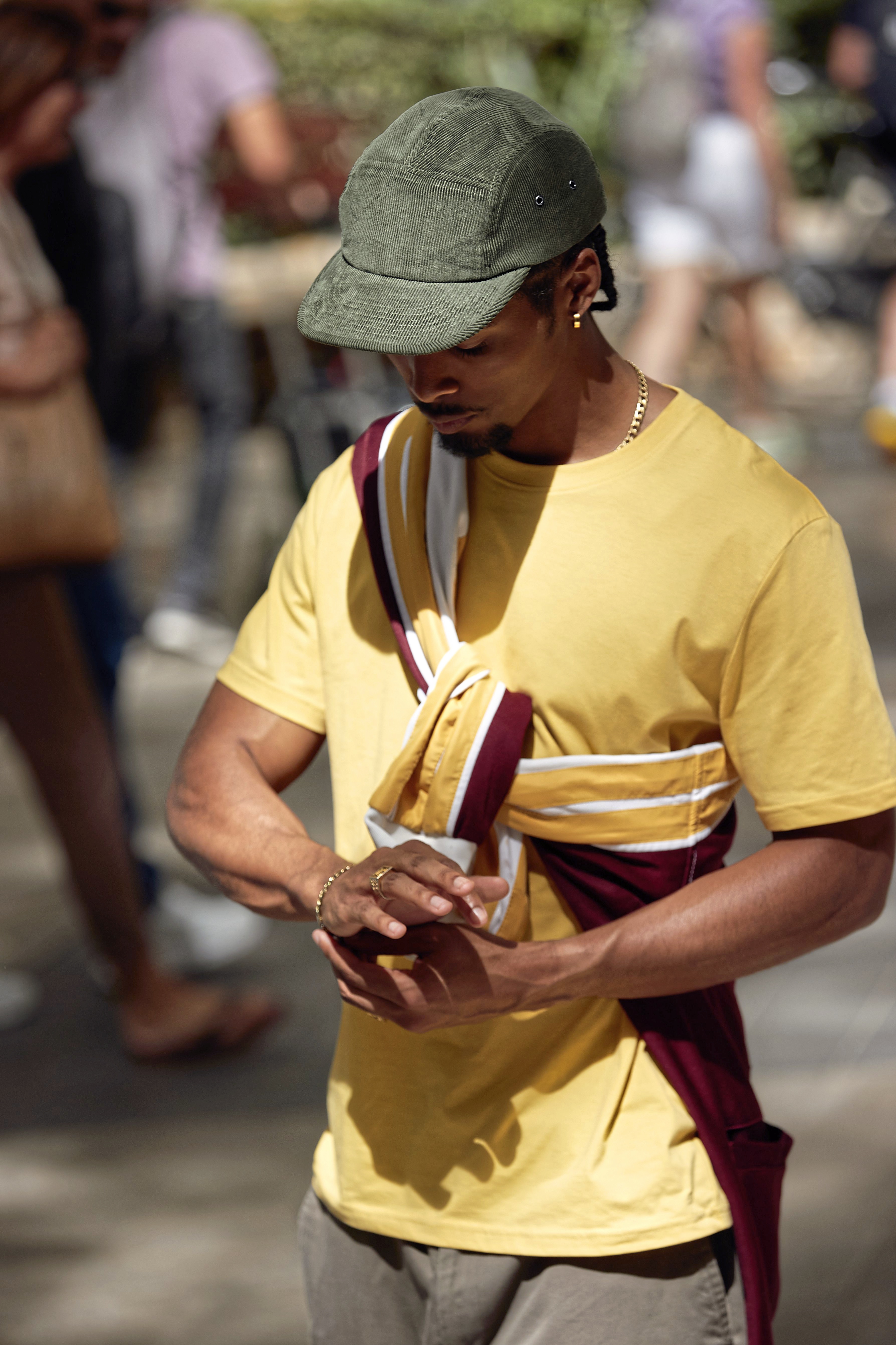 EarthAware Organic Cord Camper Cap