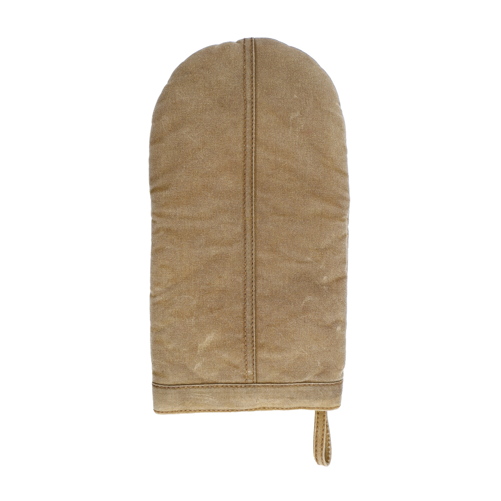 Ofenhandschuh Corby, waxed cotton, B 16 X L 31cm sand