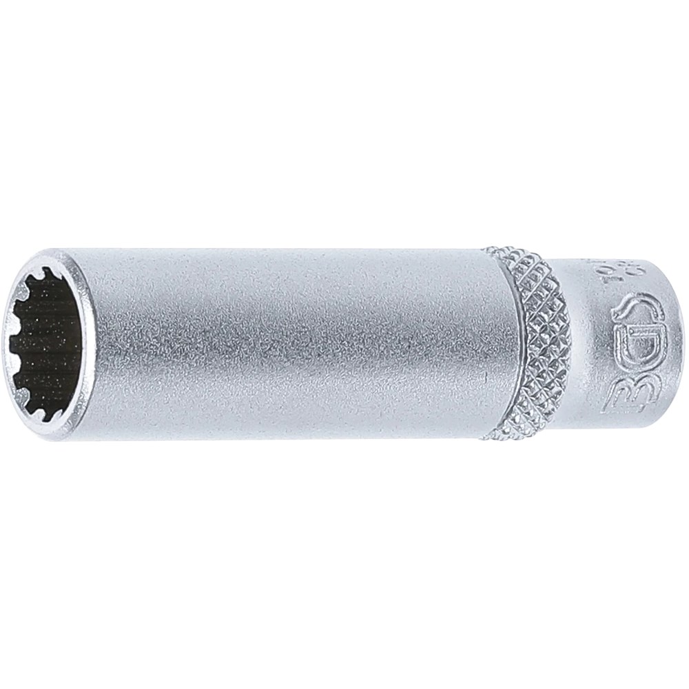 Steckschlüssel-Einsatz Gear Lock, tief, Antrieb Innenvierkant 6,3 mm (1/4"), SW 9 mm