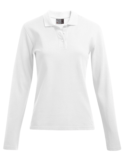 Women´s Heavy Polo Long Sleeve