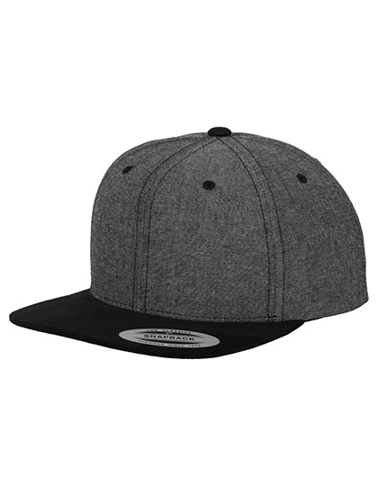 Cap – Chambray-Suede Snapback