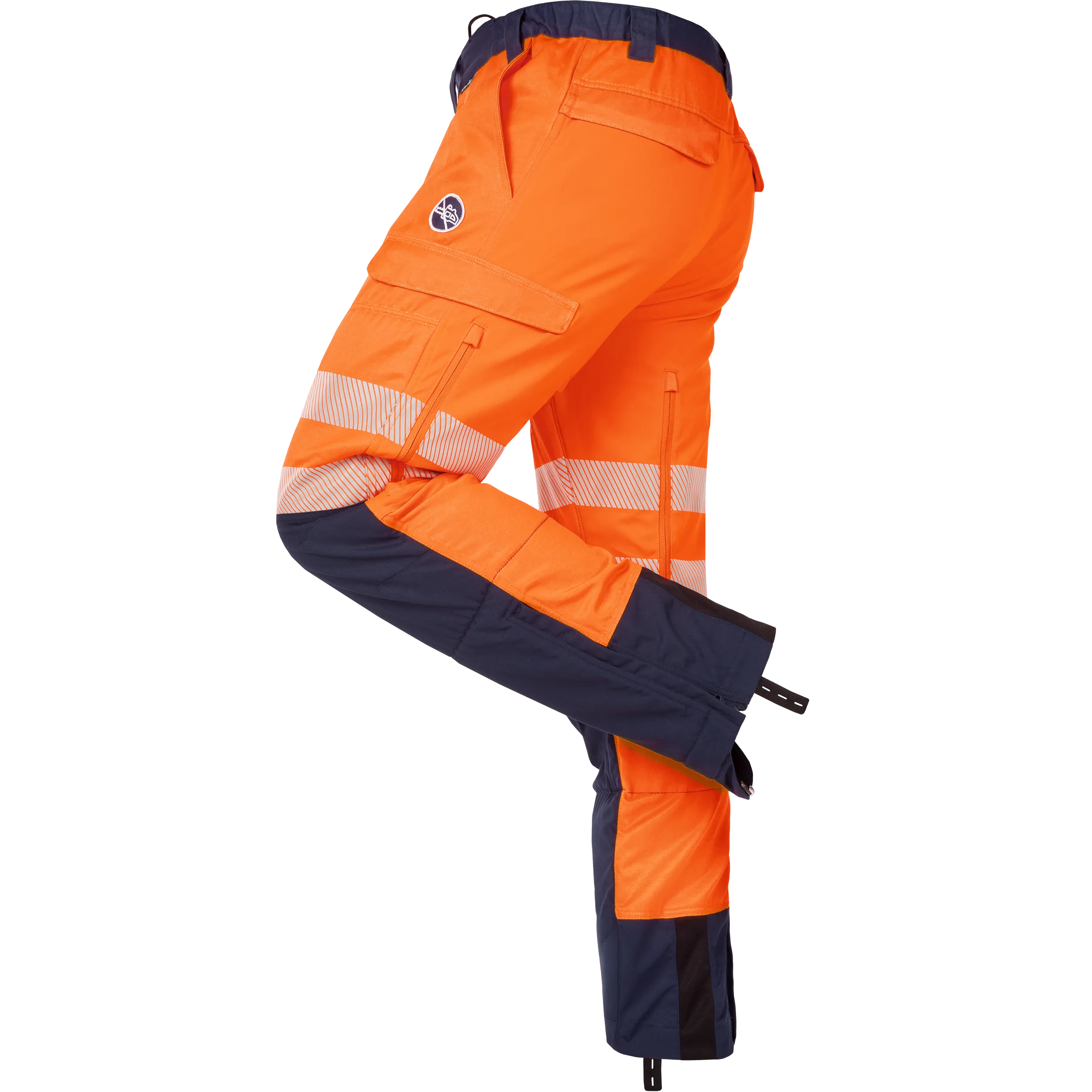Tencel/Sorona Freischneiderhose "Allround-Warnschutz" mit Prall- & Zeckenschutz