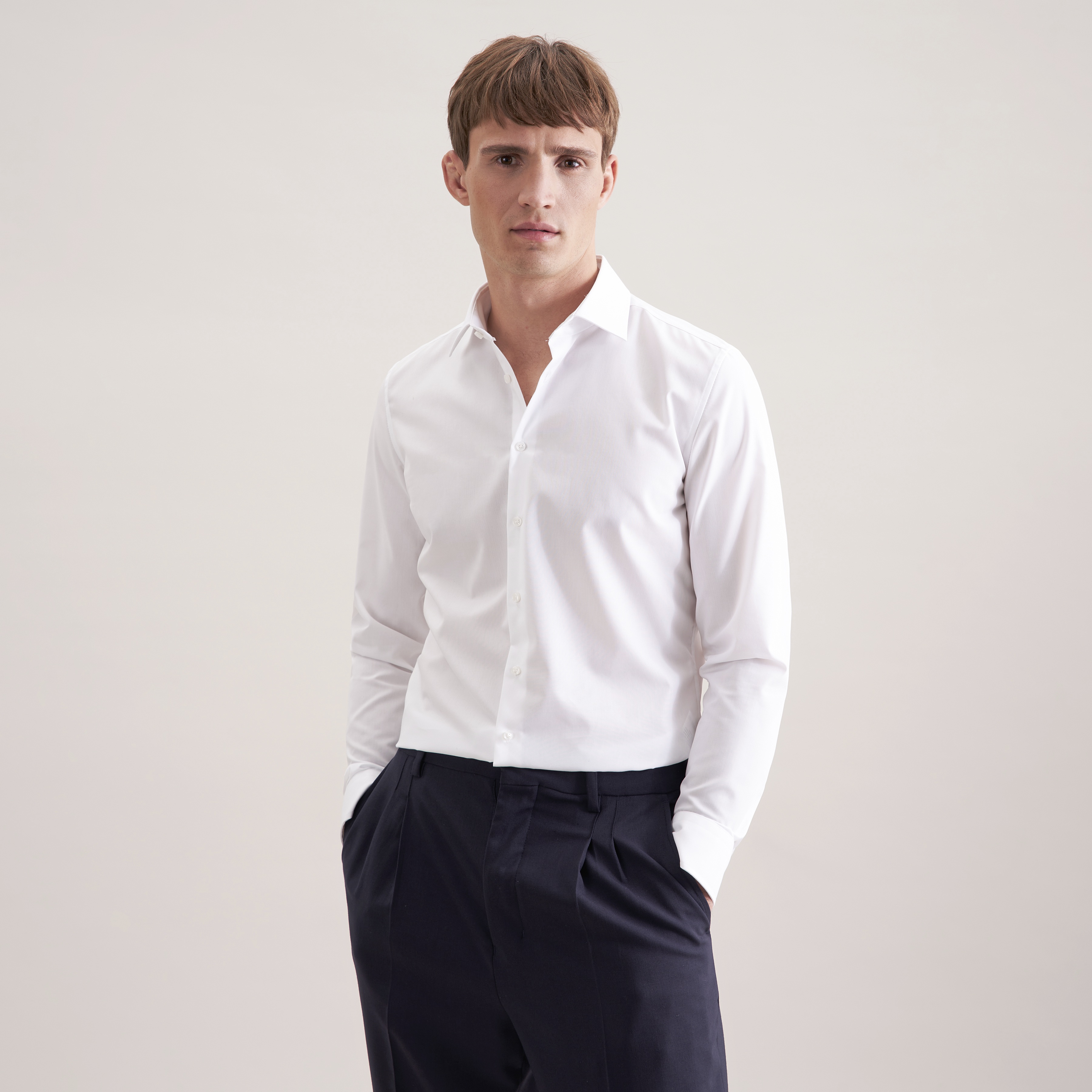 Hemd – Men´s Shirt Shaped Fit Extra Longsleeve