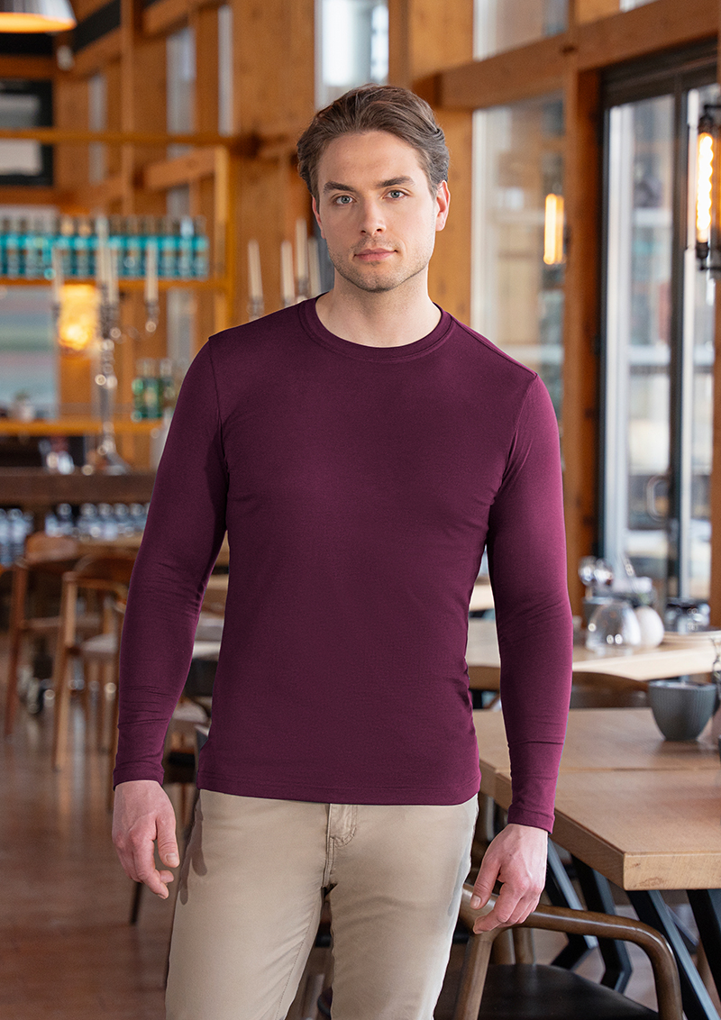 Men's Long Sleeve Workwear Shirt Casual-Flair