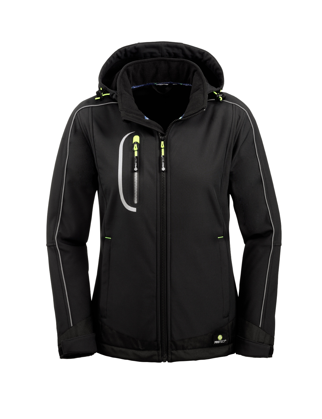 4PROTECT® Damen-Softshelljacke MARYLAND schwarz