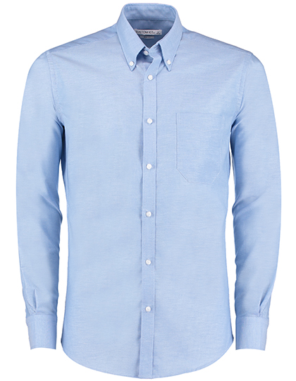 Hemd – Men`s Slim Fit Workwear Oxford Shirt Long Sleeve