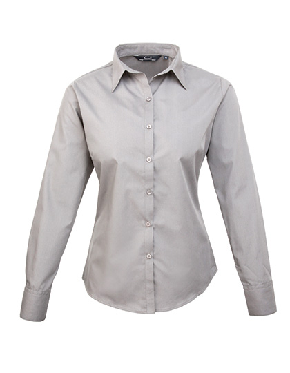Bluse – Women´s Poplin Long Sleeve Blouse