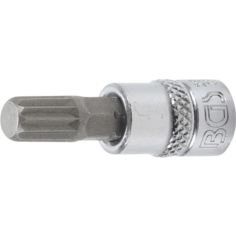 Bit-Einsatz, Antrieb Innenvierkant 6,3 mm (1/4"), Innenvielzahn (für XZN) M8