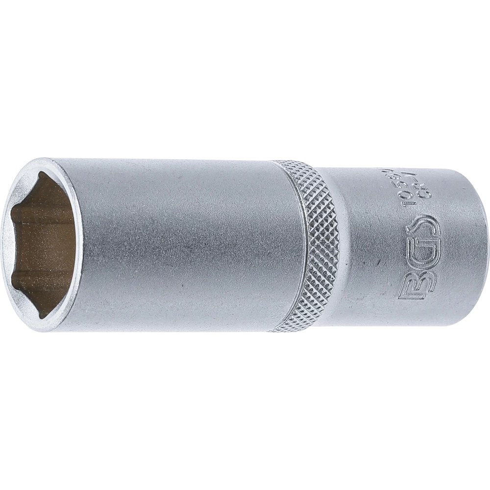 Steckschlüssel-Einsatz Sechskant, tief, Antrieb Innenvierkant 12,5 mm (1/2"), SW 20 mm