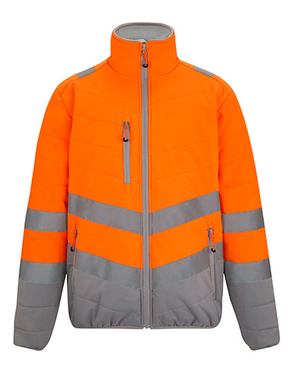 Hi-Vis 2-Tone Thermal Baffle Jacket