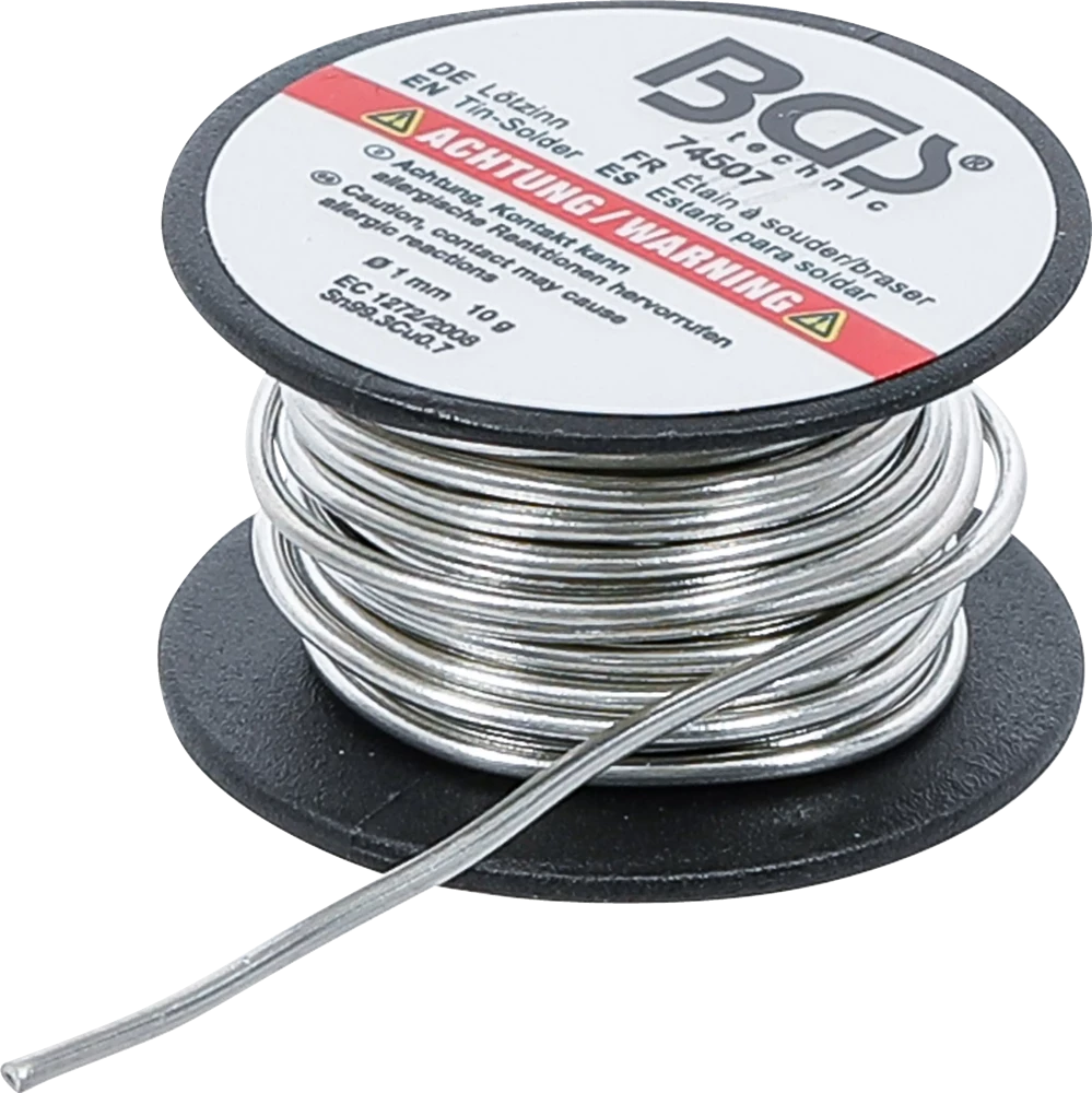 Lötzinn, auf Rolle, bleifrei, Ø 1 mm, 10 g