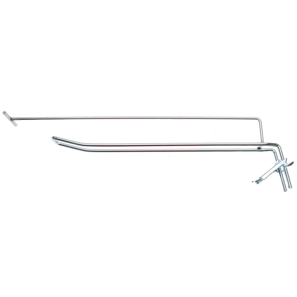 Doppelhaken, 300 x 4,8 mm, mit Tragarm und Querpin