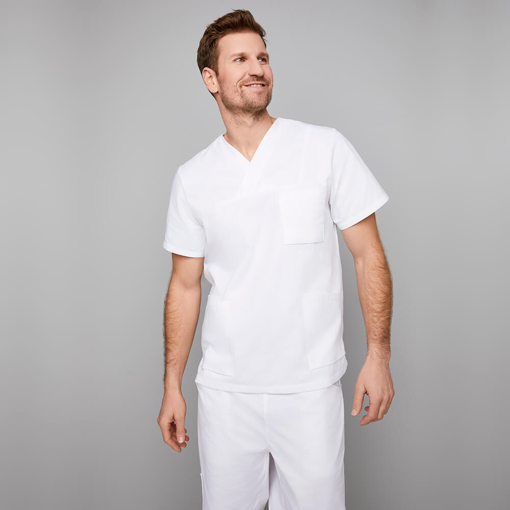 Schlupfkasack weiß