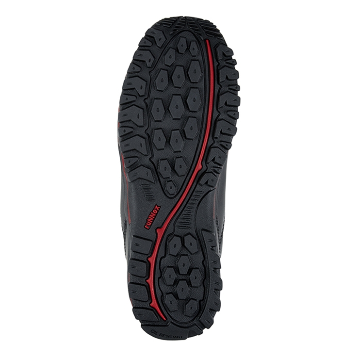 RUNNEX® S3S-Sicherheitshalbschuhe LightStar schwarz/rot