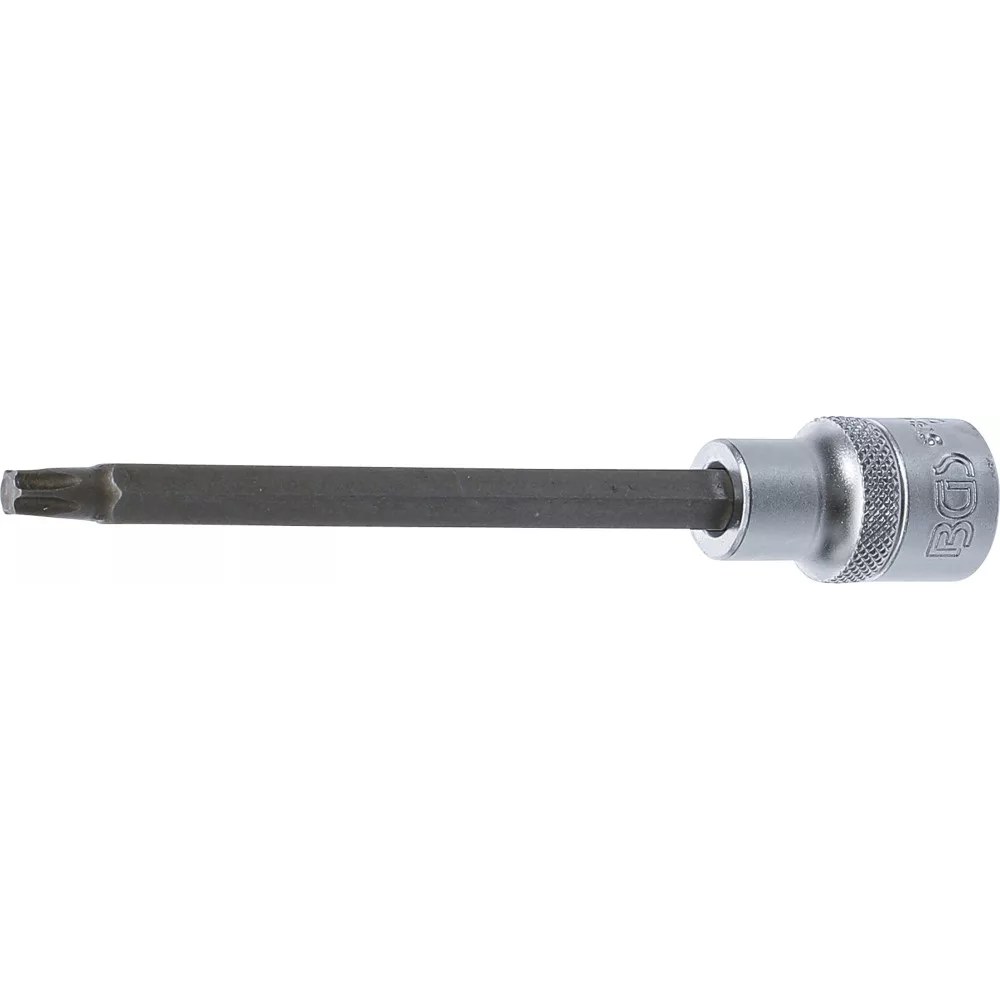 Bit-Einsatz, Länge 140 mm, Antrieb Innenvierkant 12,5 mm (1/2"), T-Profil (für Torx) T40