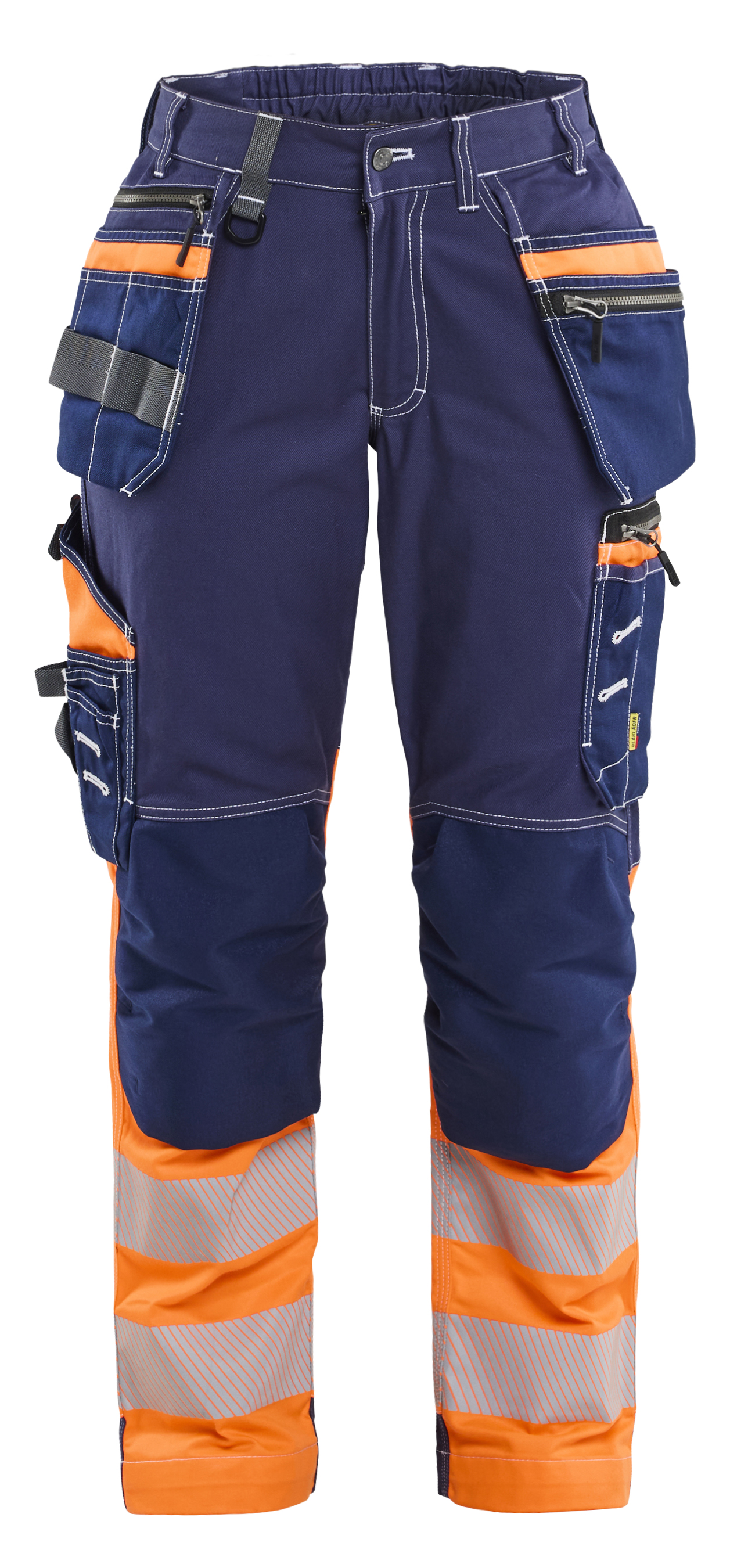 Damen High Vis Arbeitshose mit Stretch