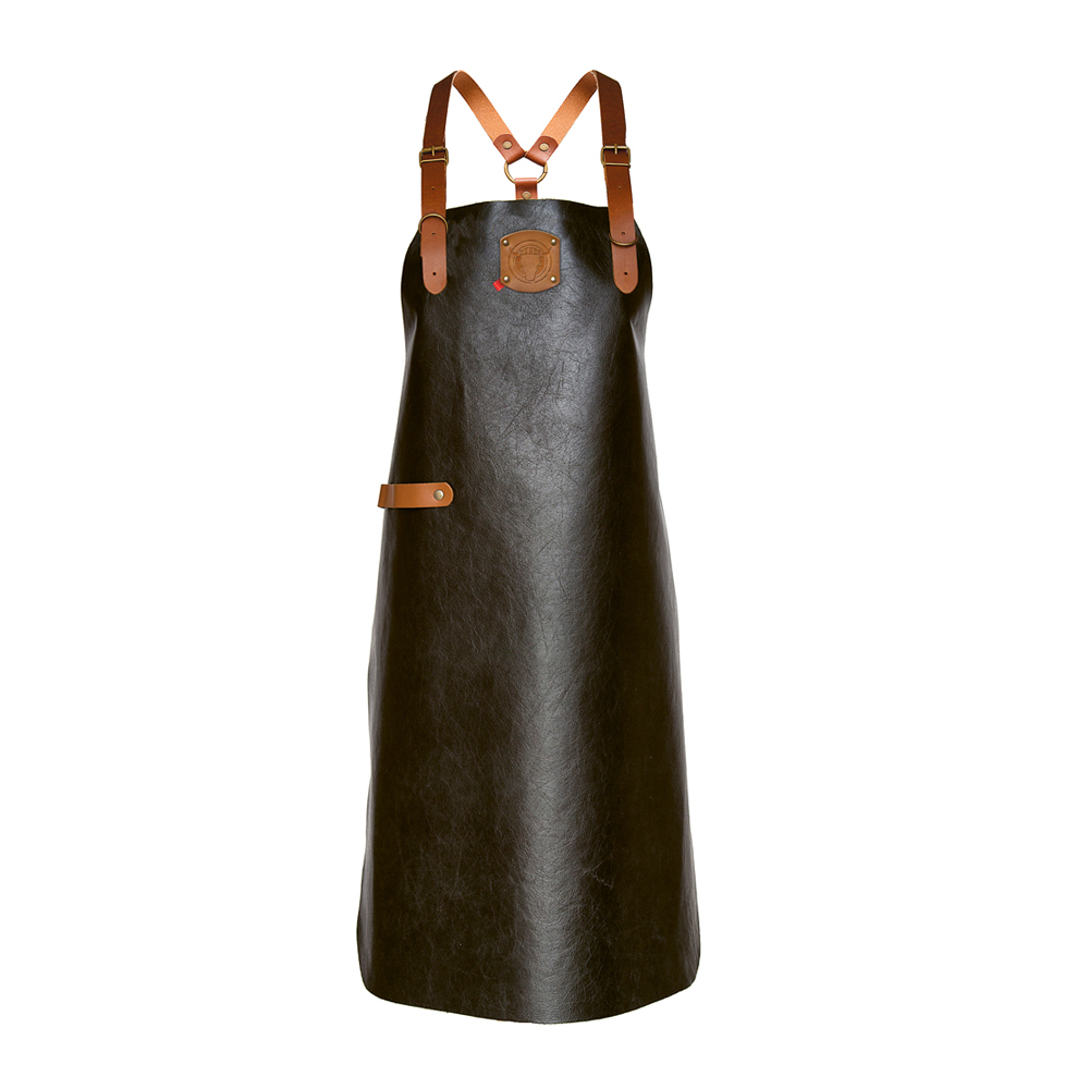 Leder-Latzschürze XL, B 60 x L 89 cm