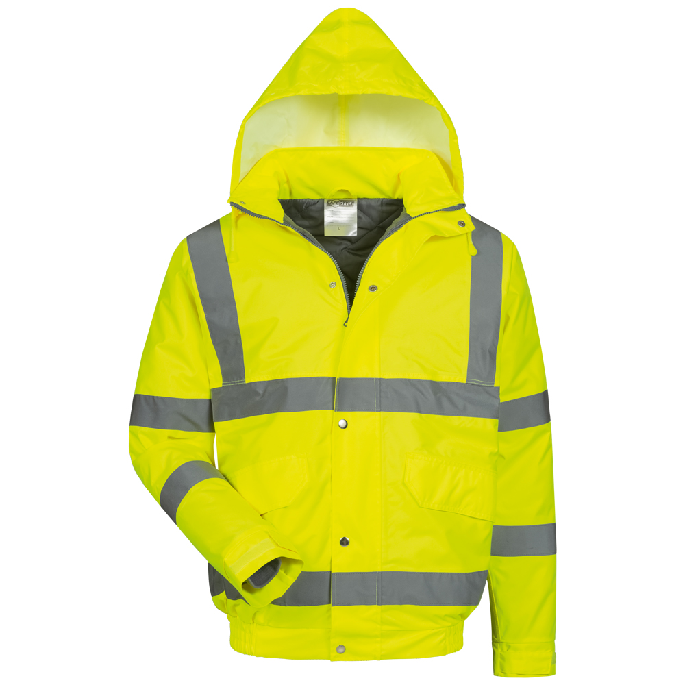 Warnschutz-Pilotjacke Gelb Martin