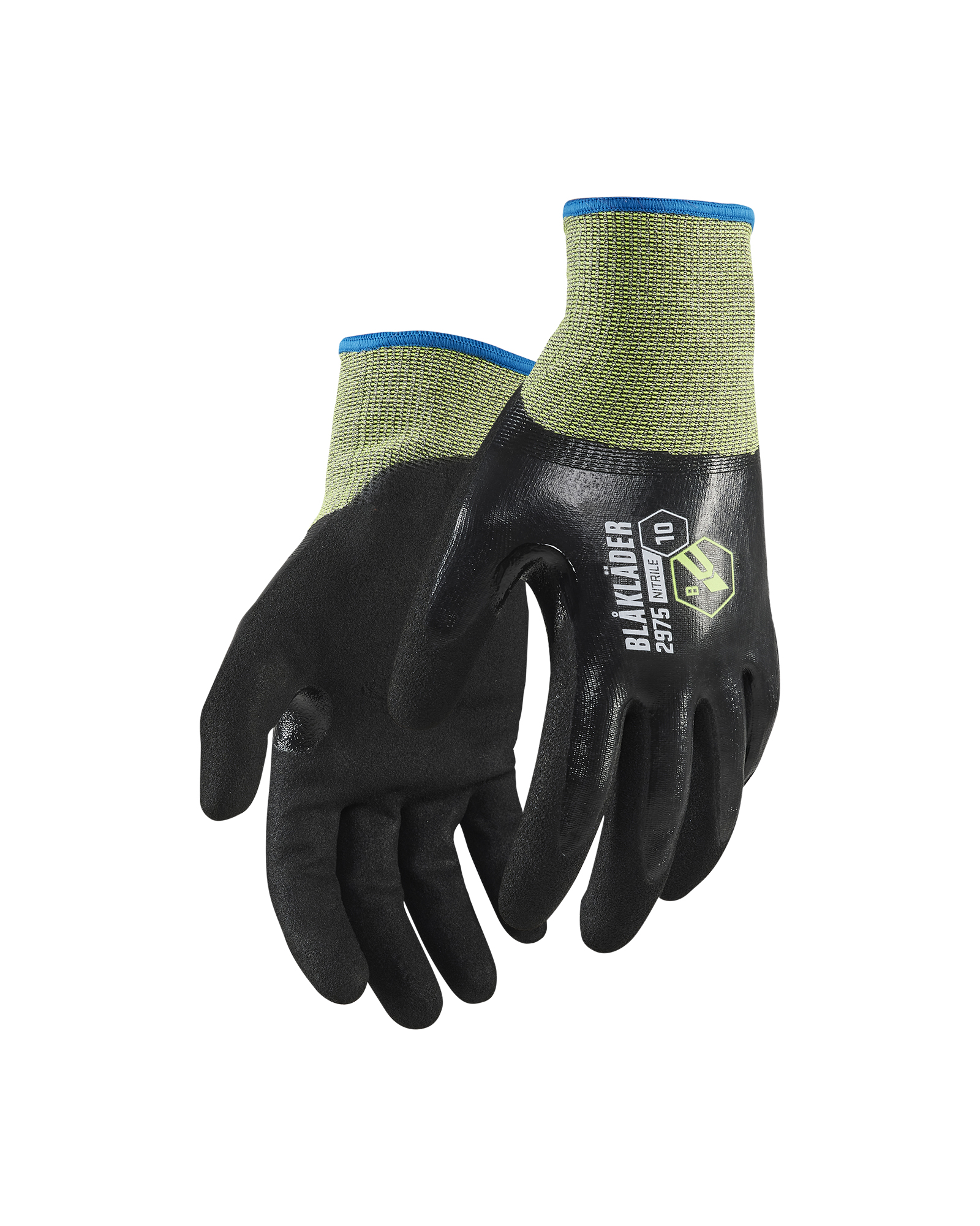 Schnittschutz-Handschuh B wasserdicht, nitrilbeschichtet