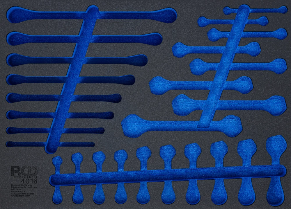 Werkstattwageneinlage 3/3, leer, für Art. 4016